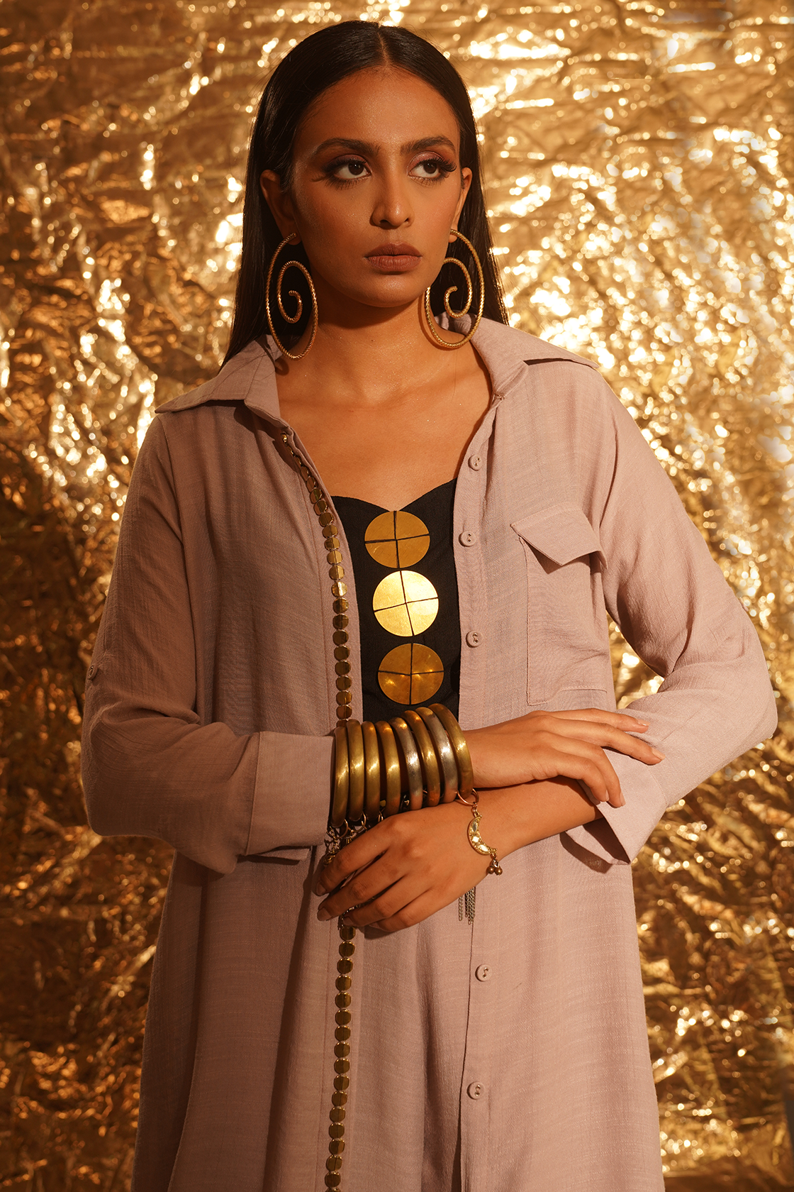 Metallic Chain Set