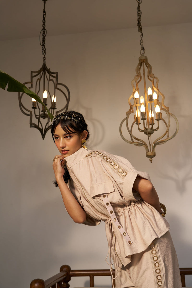 Zipper kimono set – EnEch By Nupur Harwani