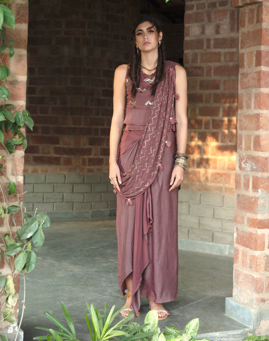 Skirt Saree