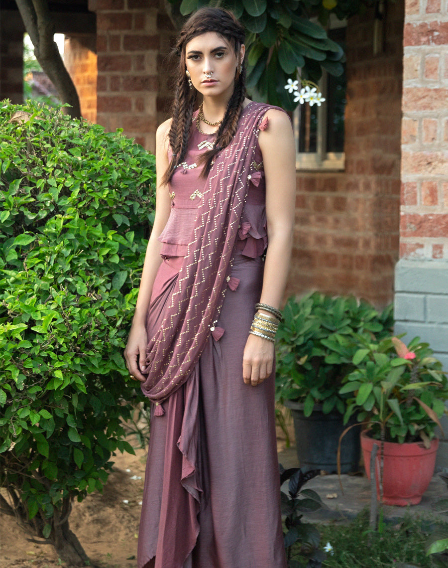 Skirt Saree