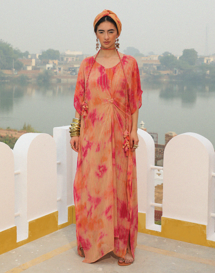Shimmer Knot kaftan