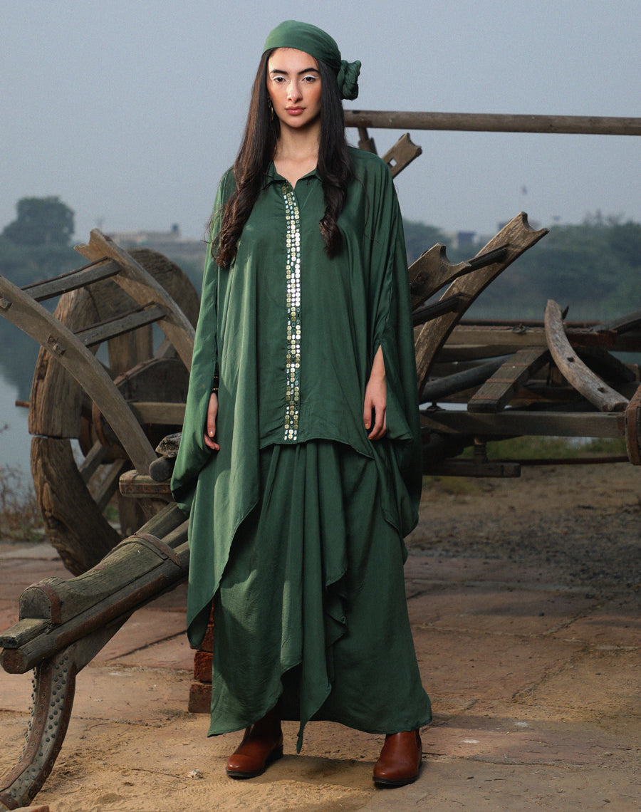 Shirt kaftan set