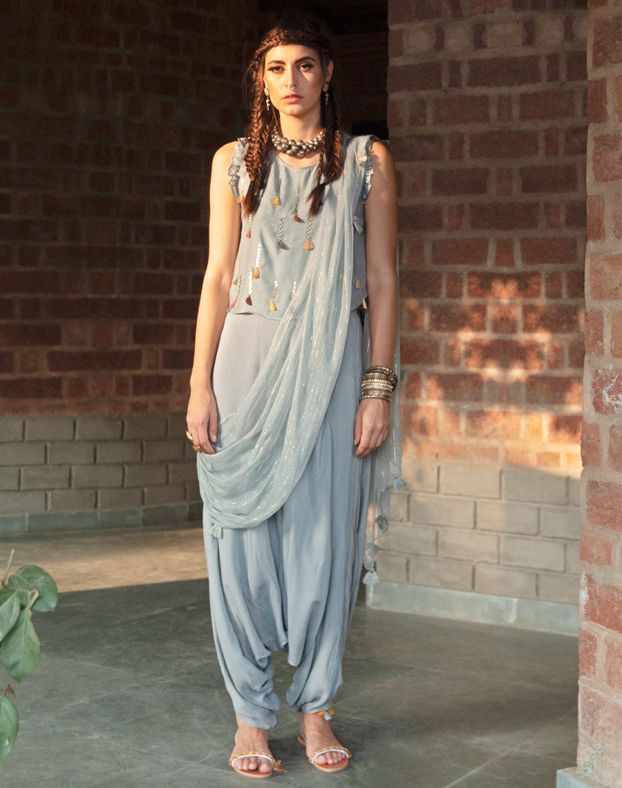 Dhoti Saree