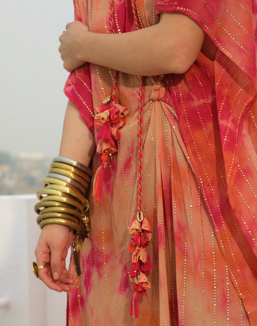 Shimmer Knot kaftan