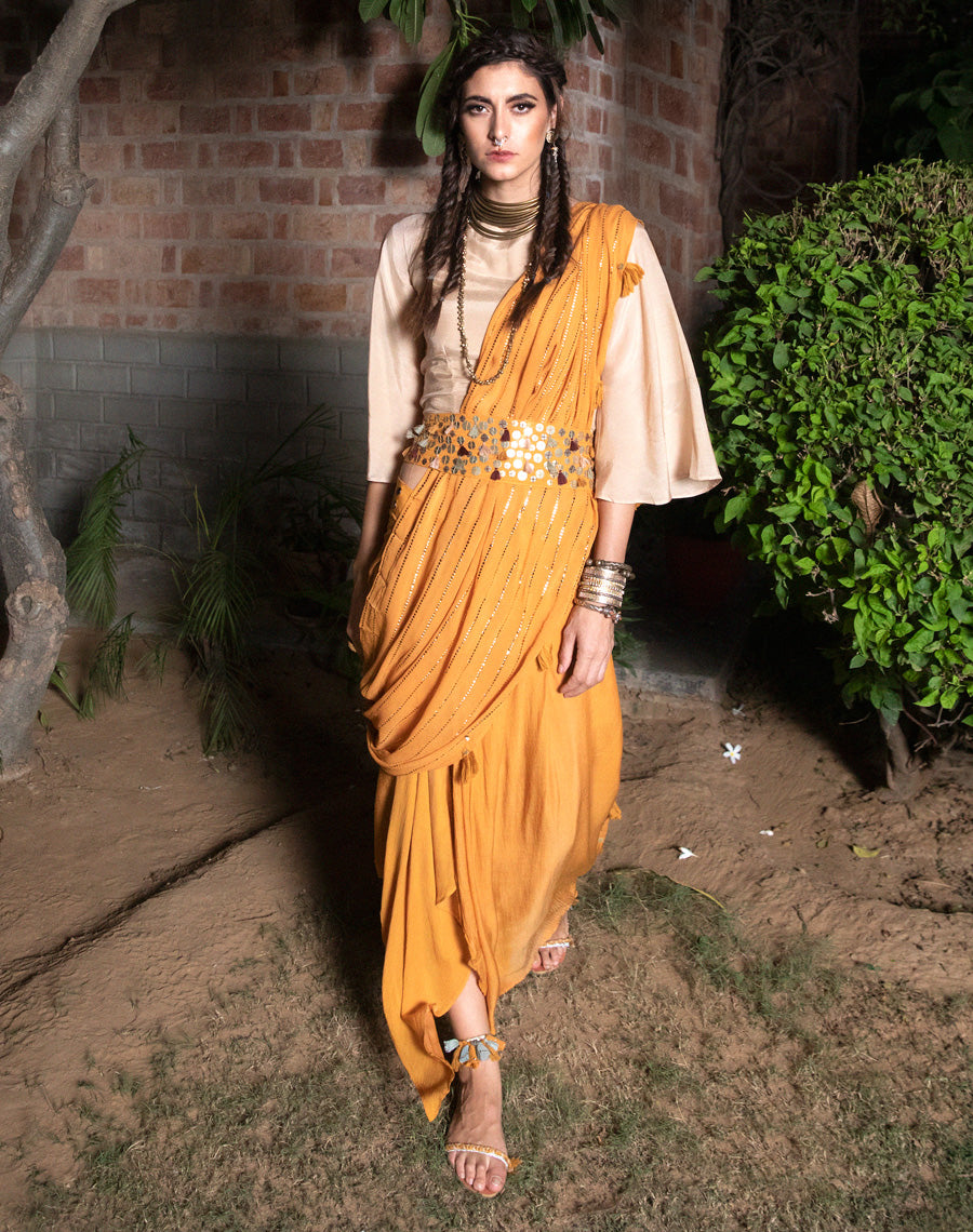 Skirt Saree