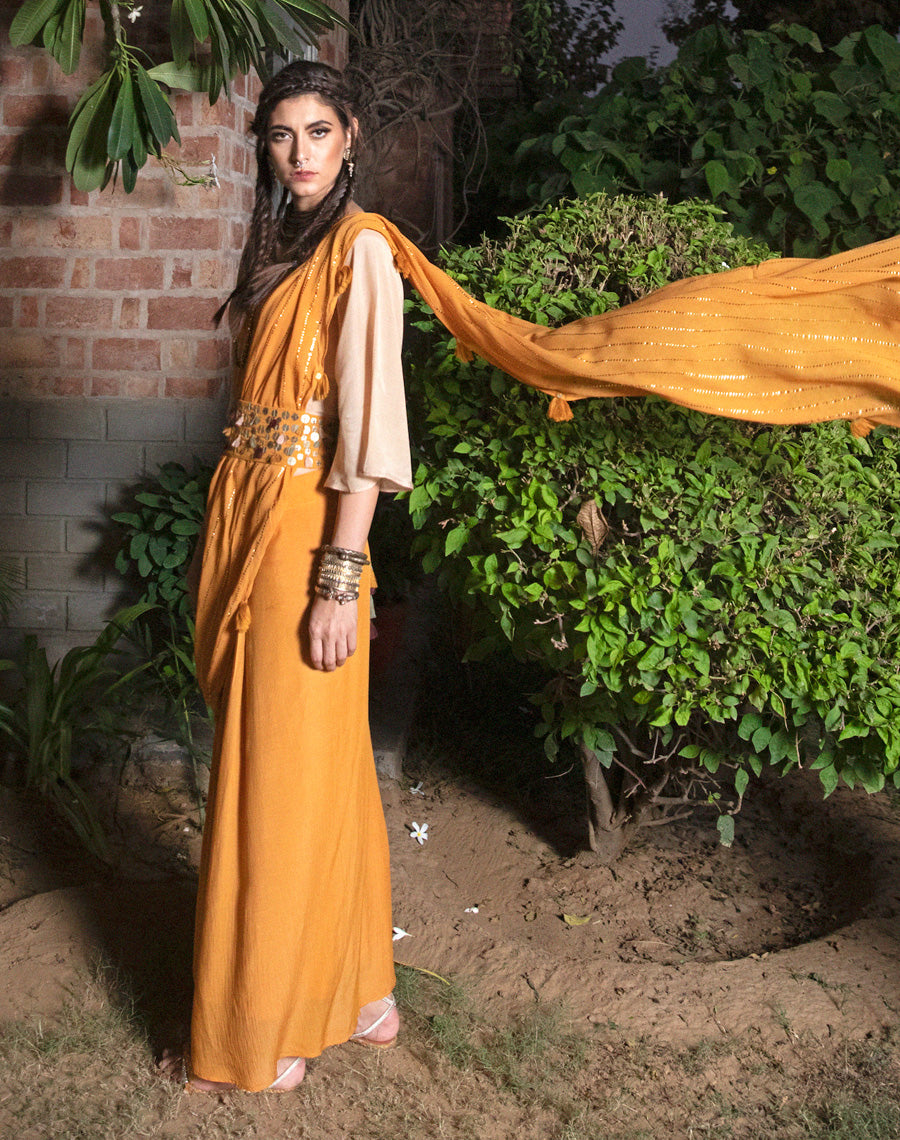 Skirt Saree