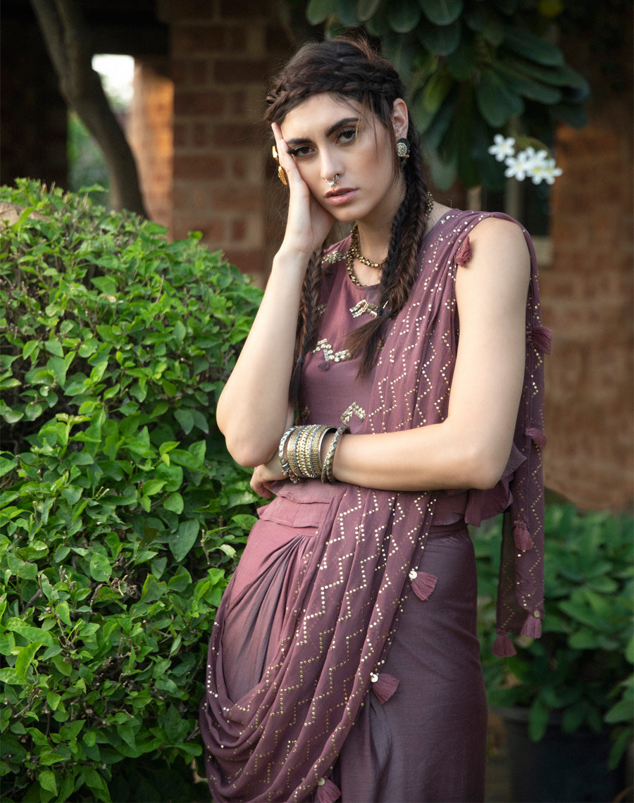 Skirt Saree