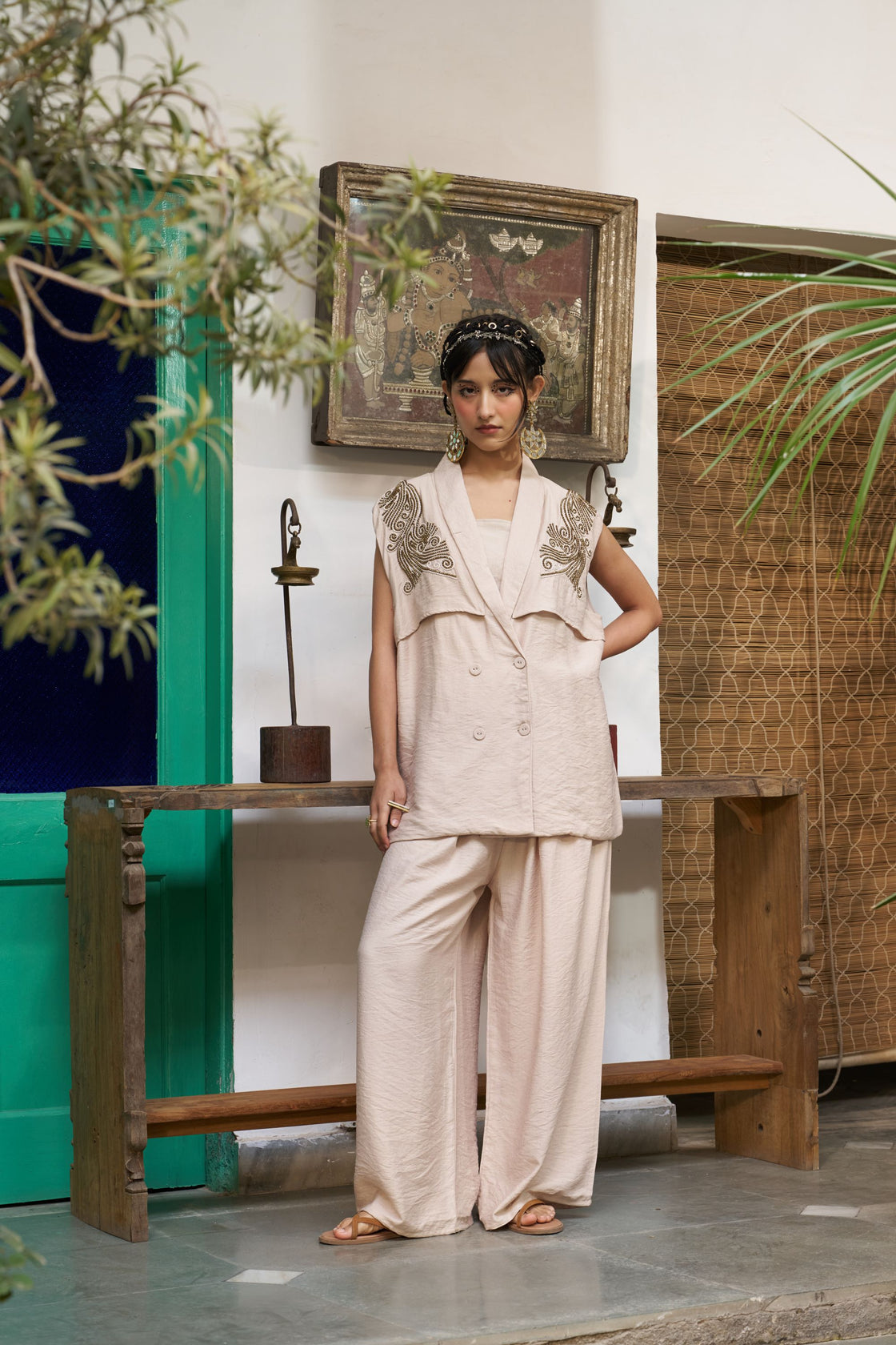 Corded Blazer set