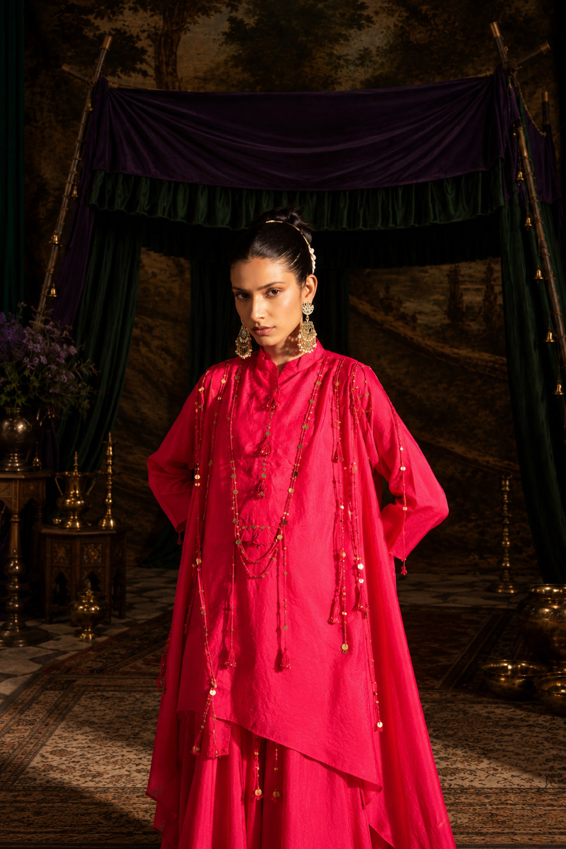 Two Side kali kurta set