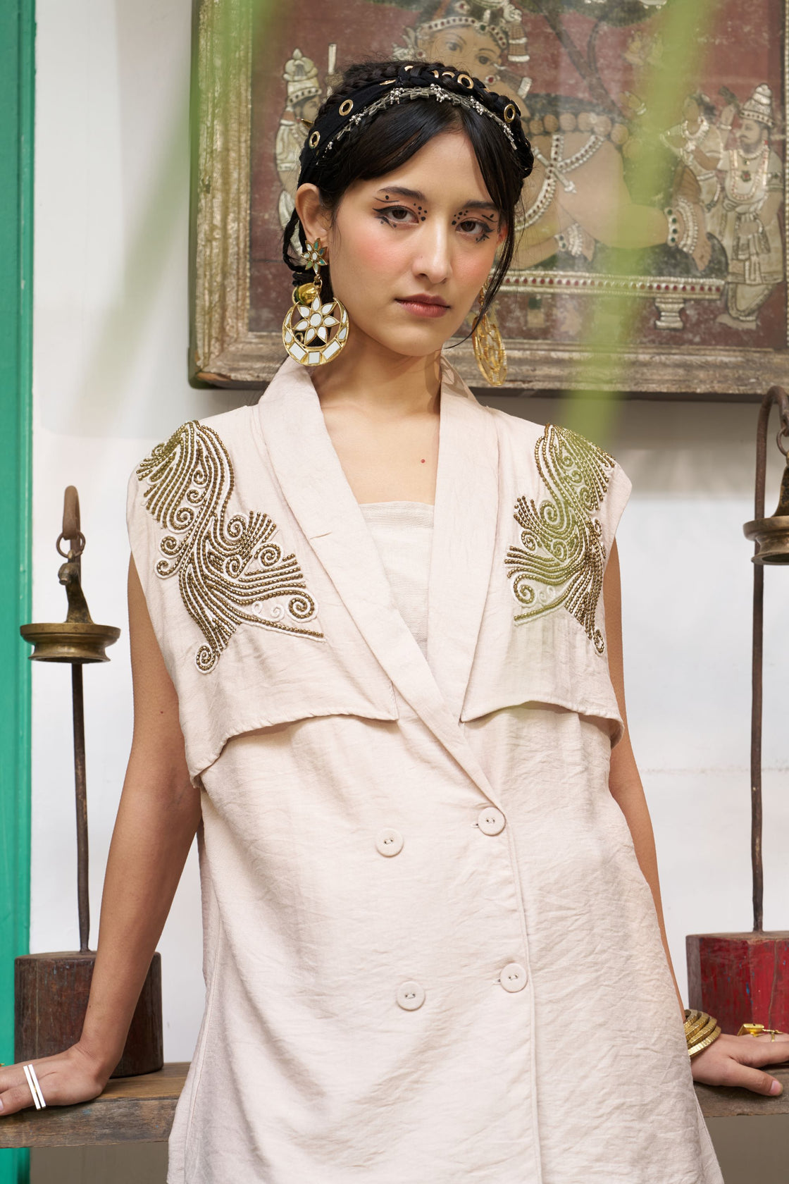Corded Blazer set