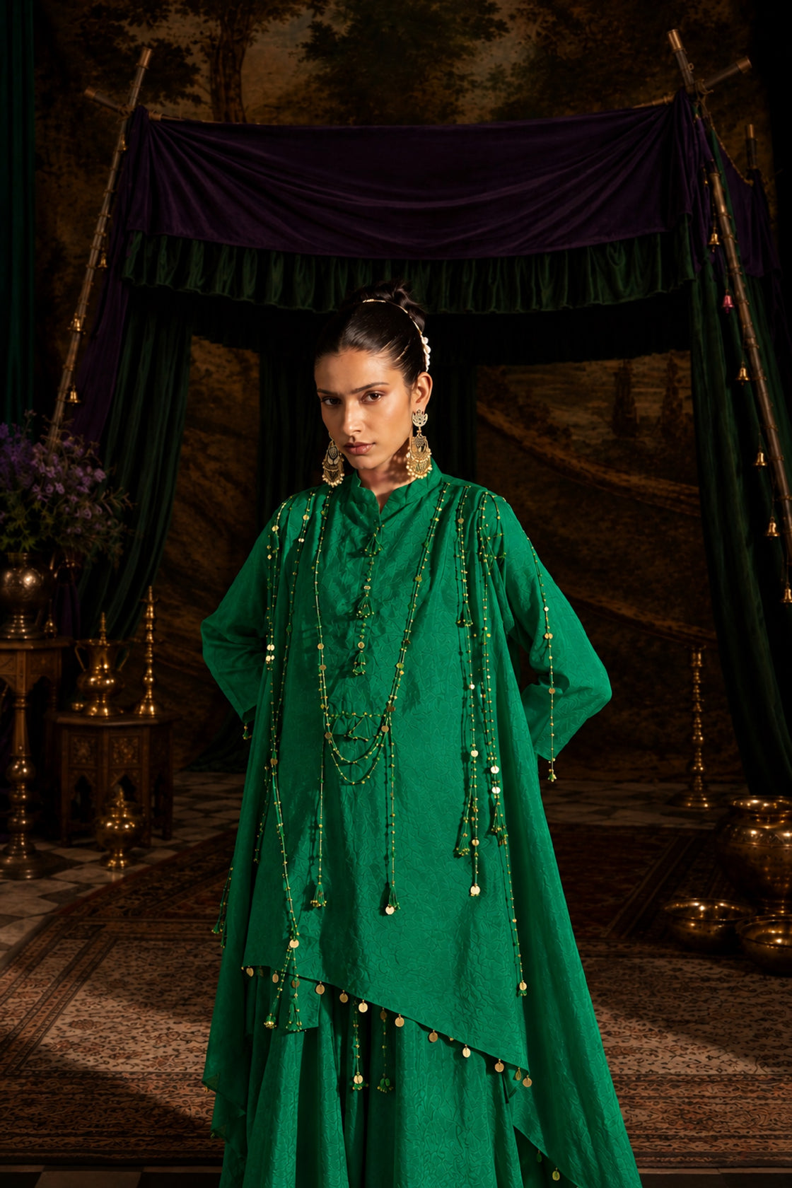 Two Side kali kurta set