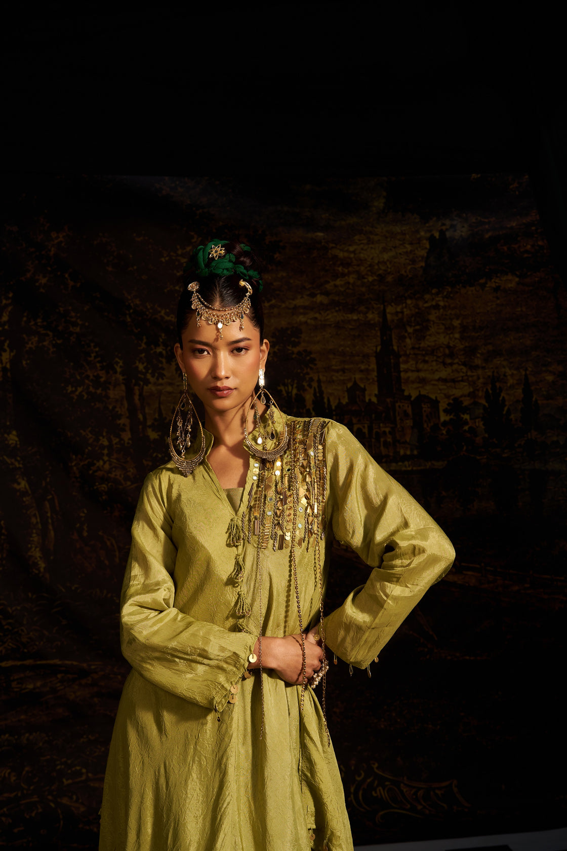 V- Tunic Set