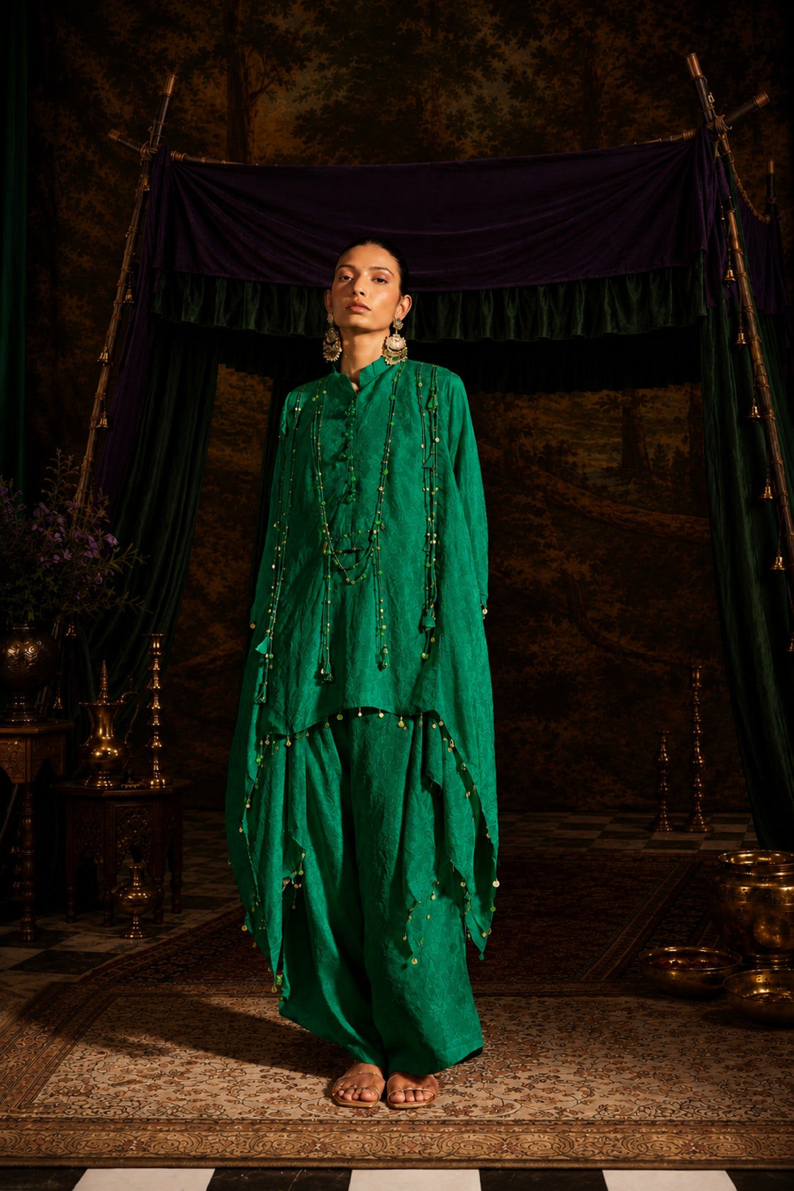 Two Side kali kurta set