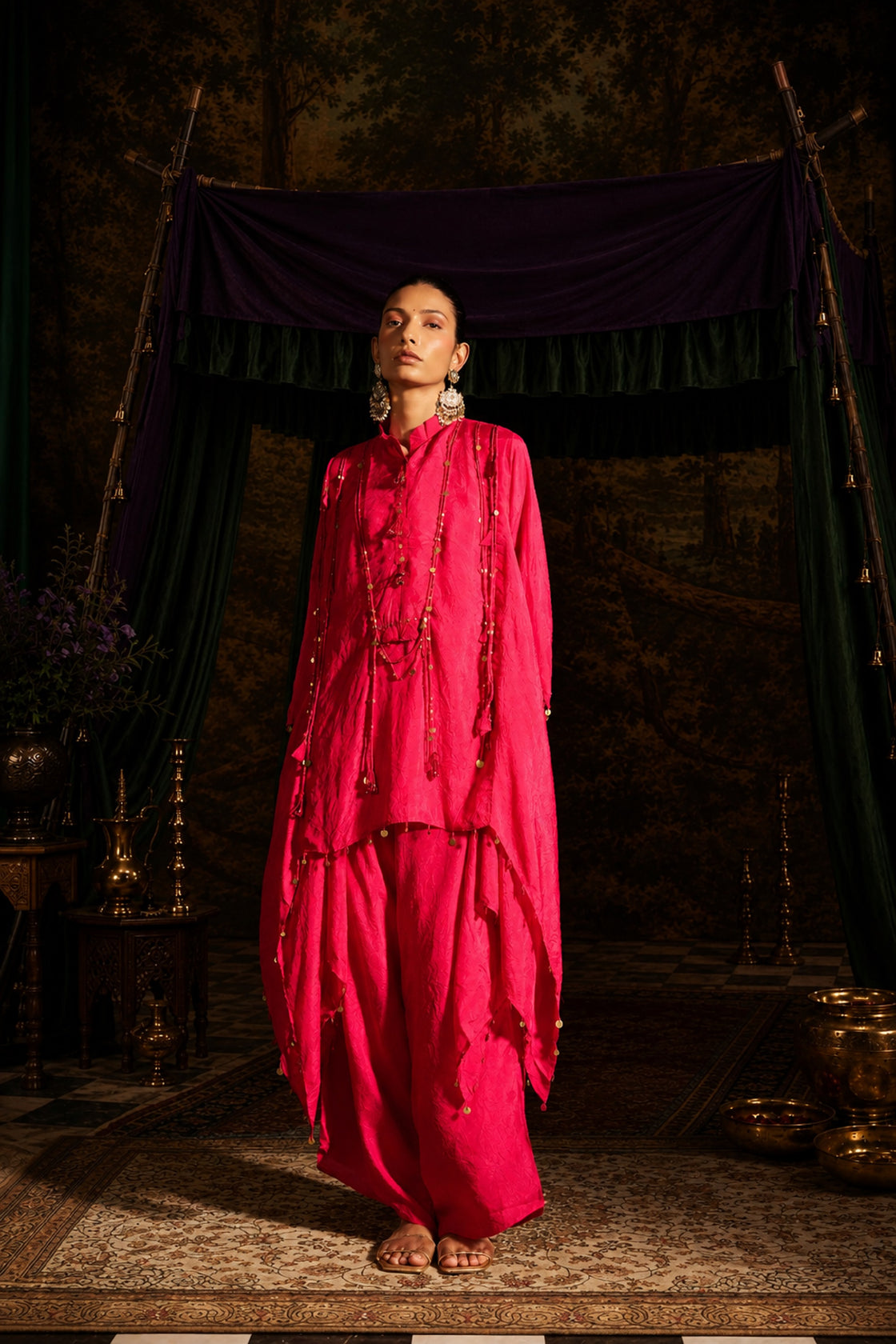 Two Side kali kurta set