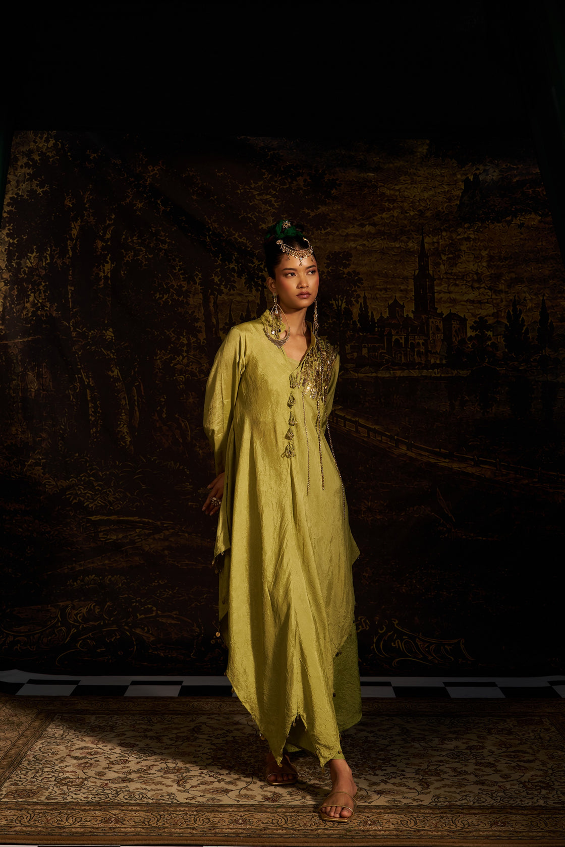 V- Tunic Set