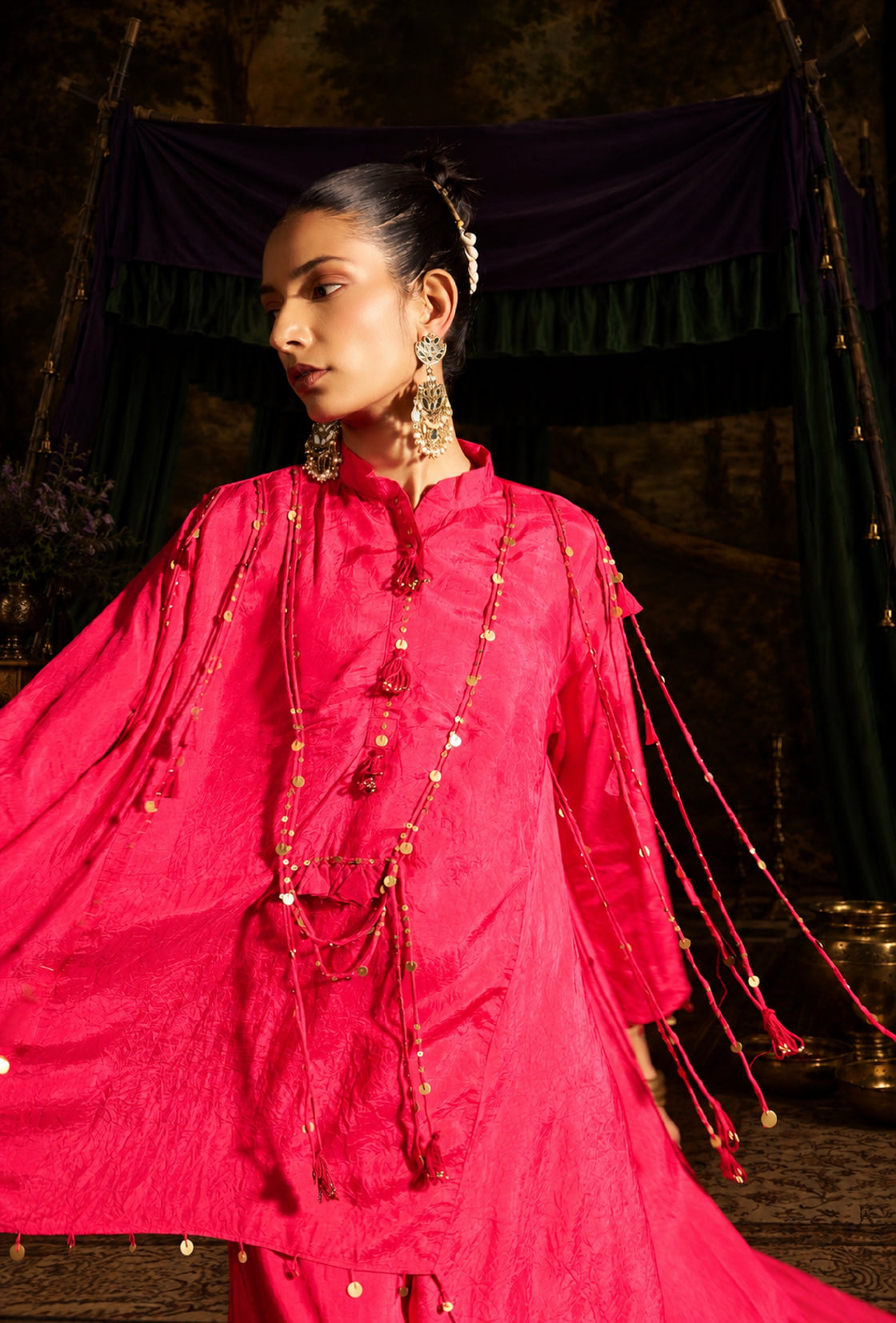 Two Side kali kurta set